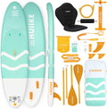 HUIIKE Tavola Sup Gonfiabile Adulti con Accessori Inclusi, Pagaia, Pinne, Pompa. Stand Up Paddle Board con Grande Stabilità e Resistenza. 305 x 84 x 15 cm, Carico Massimo 130 kg