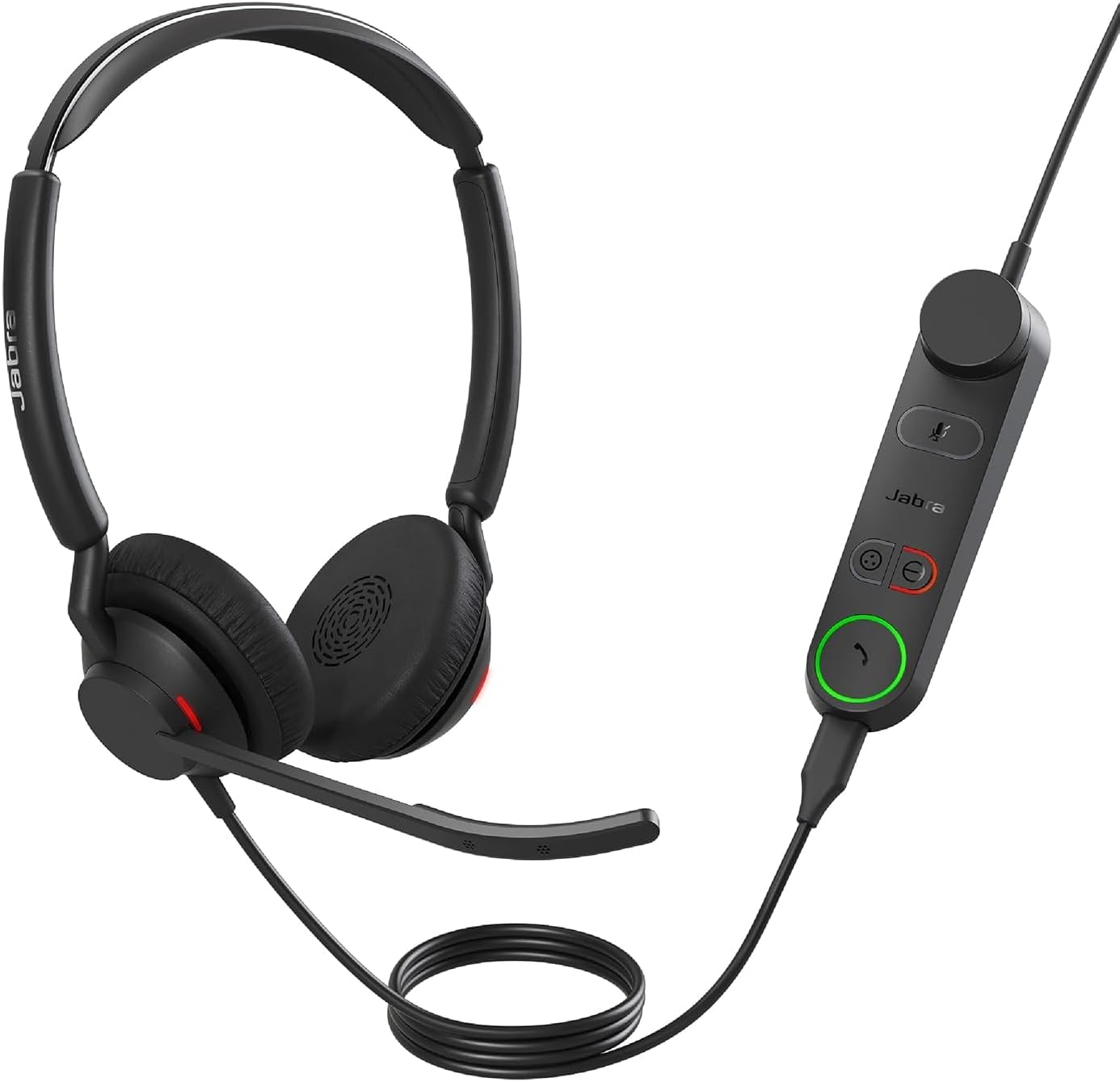Jabra Engage 50 II Cuffie Stereo Cablate, USB-A, Tutte le piattaforme, Stereo, Controller incluso