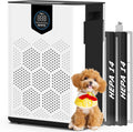 DAYETTE Purificatore d'aria per la casa grande stanza fino a 3000 m² con 2 filtri HEPA H14, purificatori d'aria per animali domestici con prefiltri lavabili, velocità di purificazione 2 volte in