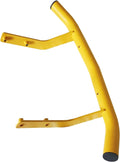 Parti di ricambio giallo Heavy Duty Black Front Bumper Kit Compatibile con Troy-Bilt Cub Cadet Columbia MTD XT1 XT2 LX42 LX46 GT50 ST54 683-05155-0637 19A30020O