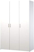 Dmora White 3 Door Wardrobe