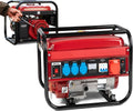 Avilia - Generatore di Corrente Portatile a Benzina 2000W con Motore 4 Tempi 196cc, Serbatoio 15 Litri, Basso Livello di Rumorosità e Design Compatto per Campeggio, Cantiere e Backup Domestico