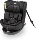 Bebeconfort EvolveFix i-Size Seggiolino Auto 0-36 kg, Seggiolino 360 girevole, 0-12 anni, 40-150 cm, Isofix, Reclinabile 5 posizioni, Regolabile in Altezza, Top Tether, Tessuti Traspiranti, Black Mist
