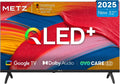 Metz QLED 32 Pollici Smart TV HD, 32MQF7000Z, HDR10, Dolby Audio, Riduzione Luce Blu, Google TV, Googlecast,Tuner DVB-T/T2/C/S/S2/Analogico