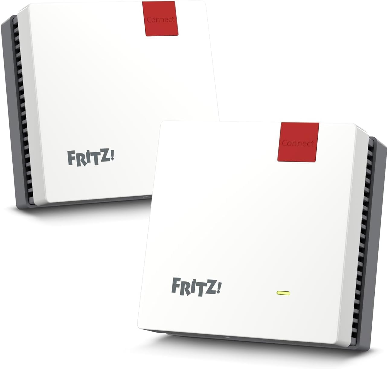 FRITZ!Mesh Set 1700 Set da 2 | Wi-Fi veloce fino a 3.600 Mbit/s | Copertura WLAN 3-5 stanze | Ideale per router Internet o modem in fibra ottica (ONT) | Configurazione semplice | Prodotto in Europa