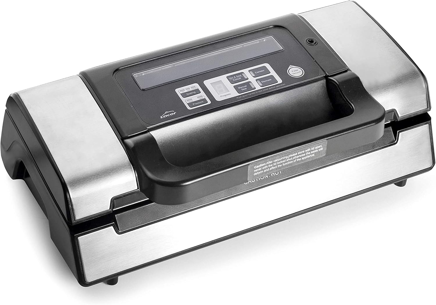 Lacor 69353 69353 - Macchina per sottovuoto Efficient Professional, senza BPA, 130 W, acciaio inox